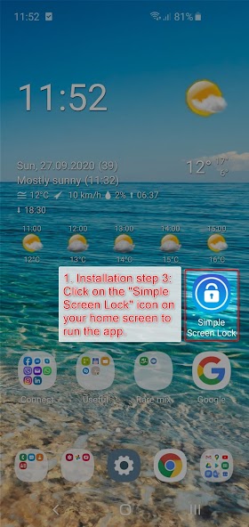 Simple Screen Lock | Screen Of
