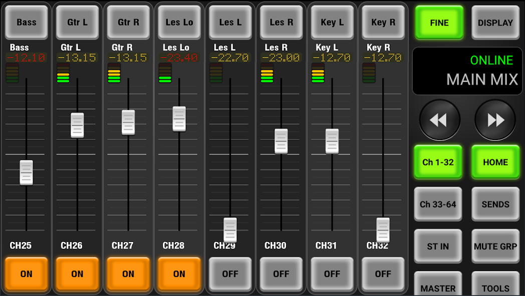 AirFader LS9 Pro