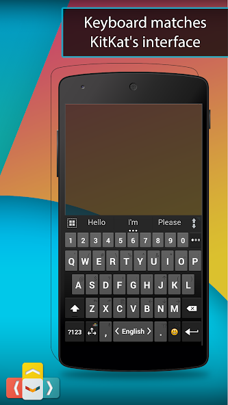 ai.type KitKat Keyboard Theme