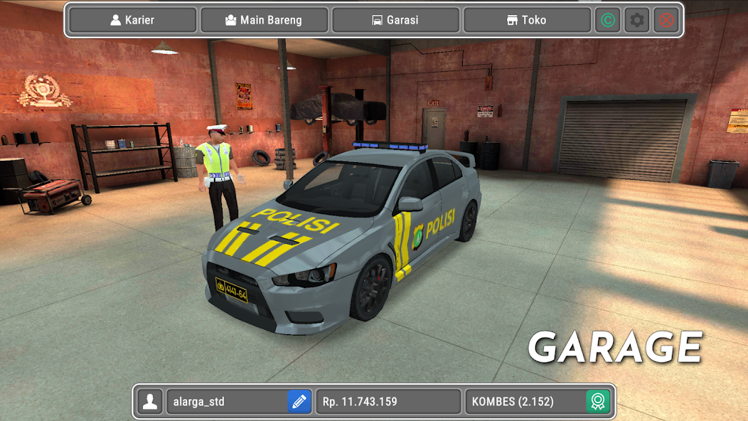 AAG Petugas Polisi Simulator 