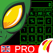 CALCULATOR PRO - Green Alien