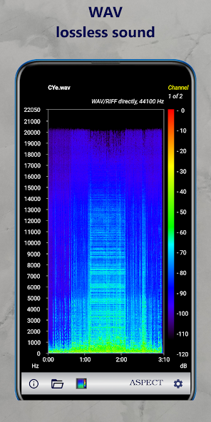 Aspect Pro - Spectrogram Analyzer for Audio Files