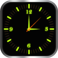 Glowing Clock Live Locker