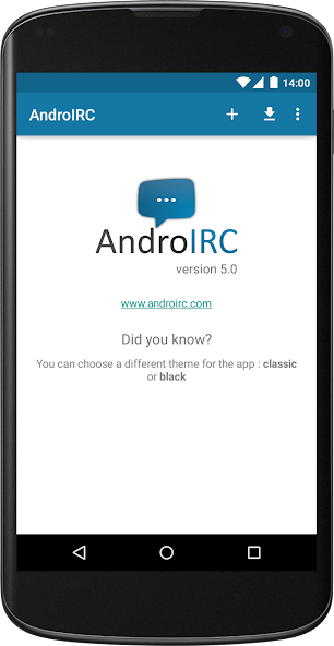 AndroIRC