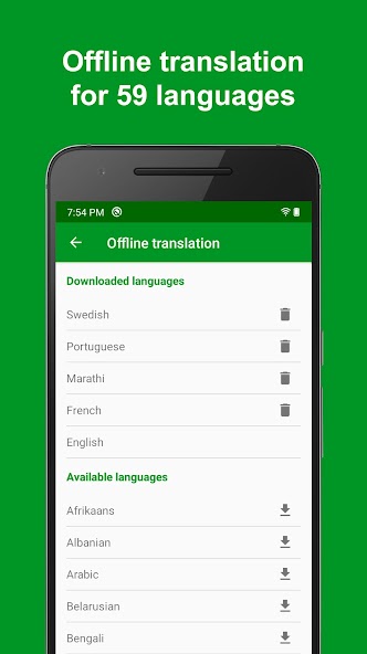 Offline Language Translator