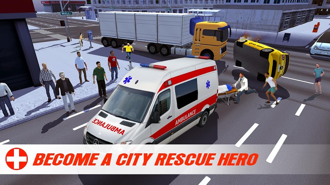 Ambulance Driving Game: Rescue