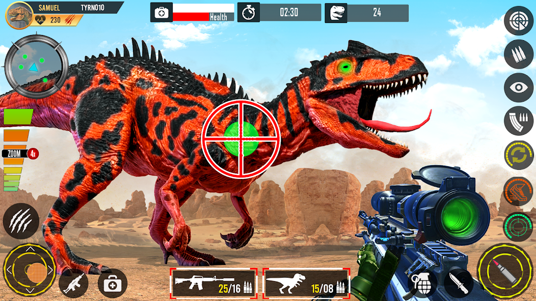 Real Dino Hunting Gun Games 