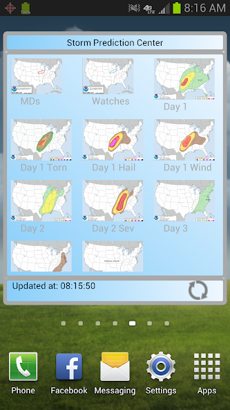 Storm Prediction Center Widget