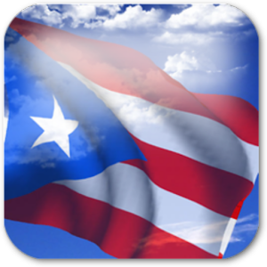 3D Puerto Rico Flag