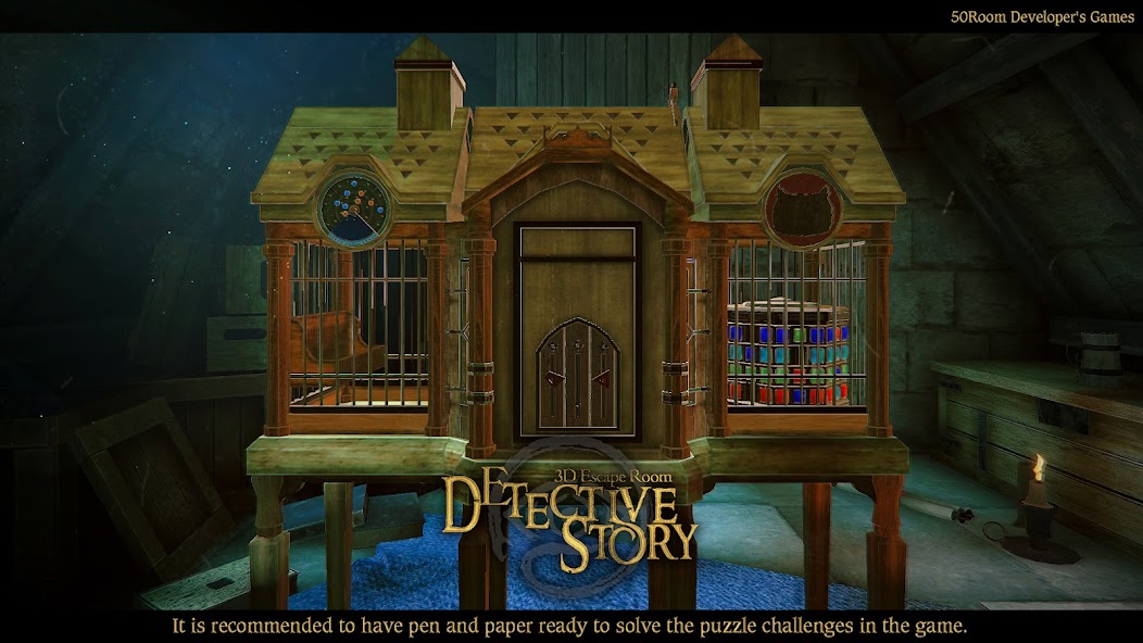 3D Escape Room Detective Story 