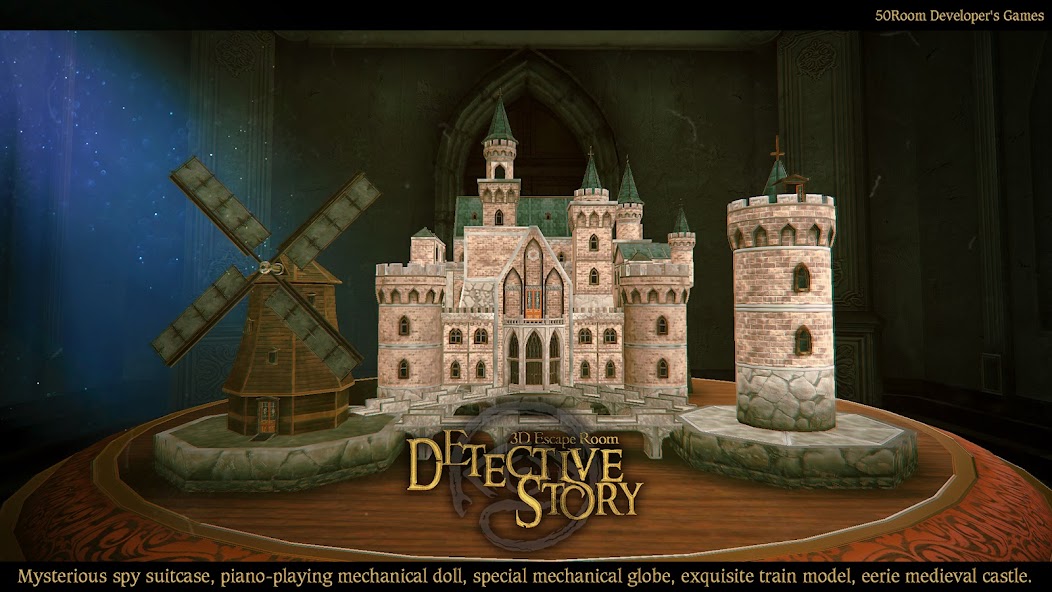 3D Escape Room Detective Story 