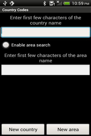 Country Codes