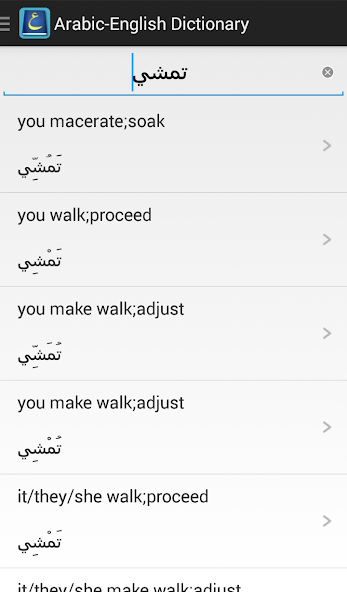 Arabic-English Dictionary