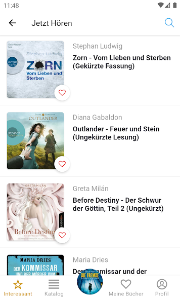 Audiobooks in German