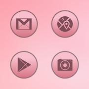 Bubble Gum Pink Icons