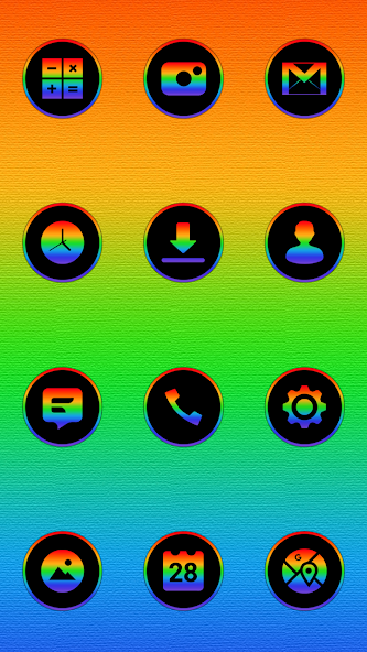 Rainbow Icons Pro By Arjun Arora