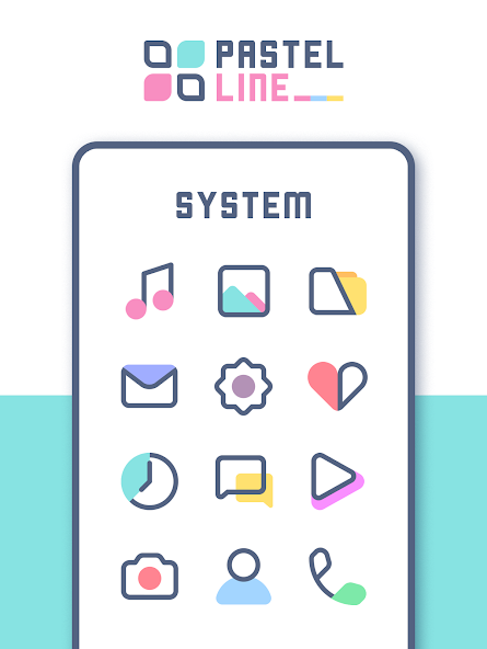 PastelLine IconPack