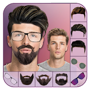 Man Face Editor: Hair Style, Beard, Mustache