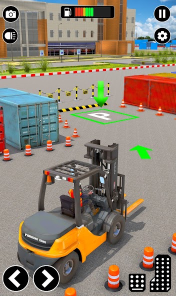 Real Excavator 3D Parking Game 