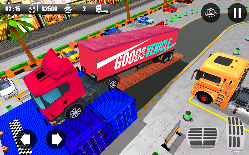 Dump Truck Parking Games 3D 