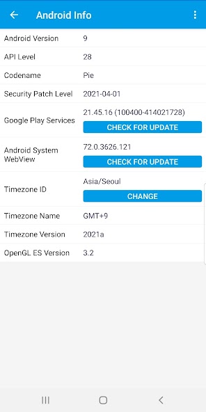 Android System Info