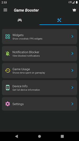 Game Booster: Manage, Launcher