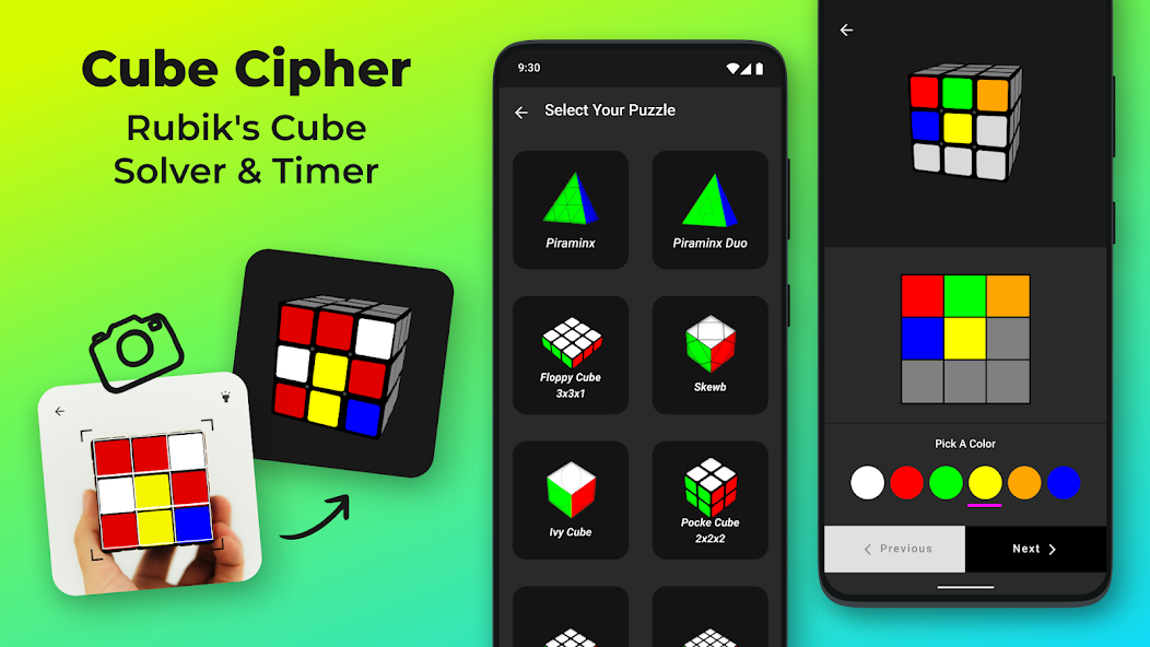 Cube Cipher - Cube Solver 