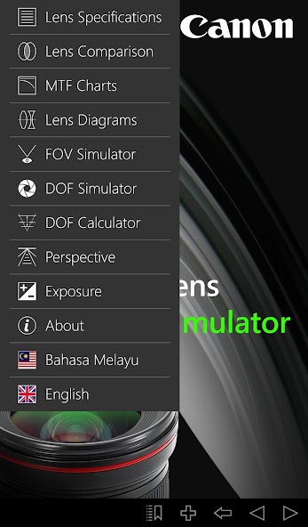 EF Lens Simulator Malaysia