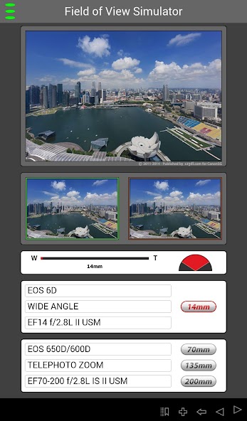 EF Lens Simulator Malaysia