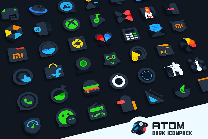 Atom IconPack