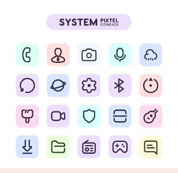 Pixstel IconPack