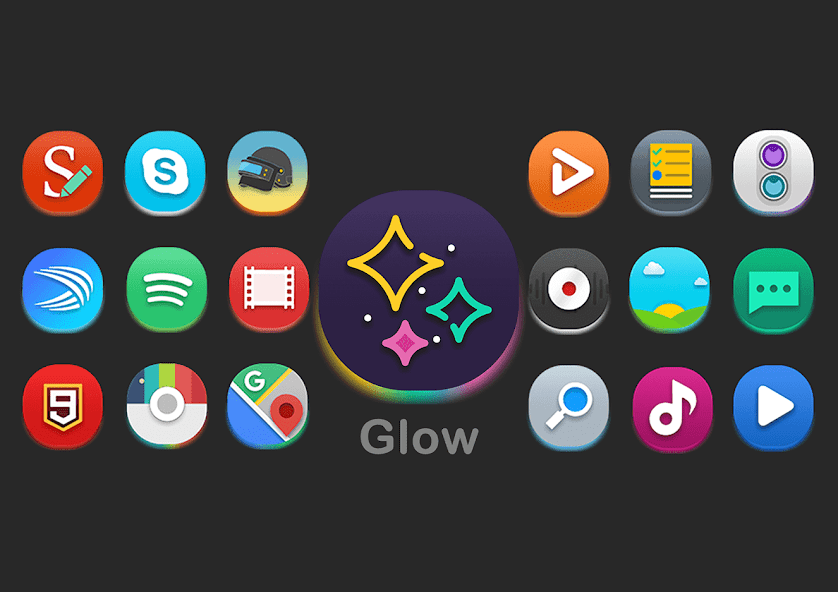 Glow - Icon Pack