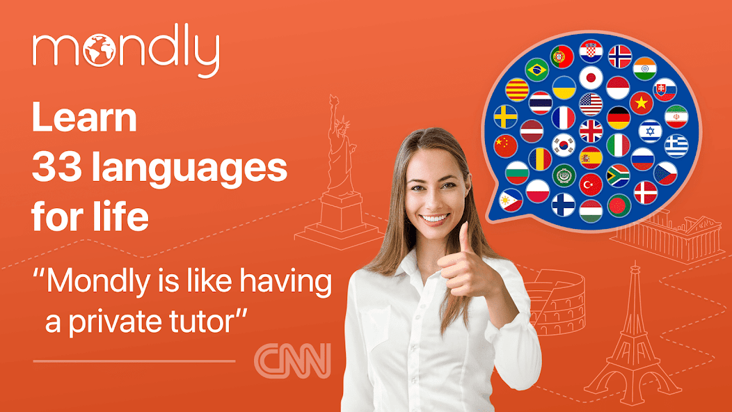 Learn 33 Languages - Mondly