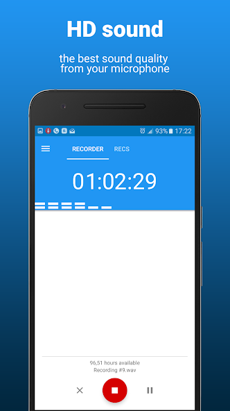 AudioRec Pro - Voice Recorder