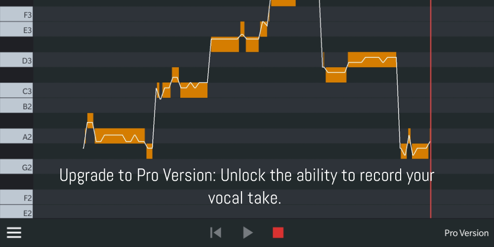 Nail the Pitch - Vocal Monitor