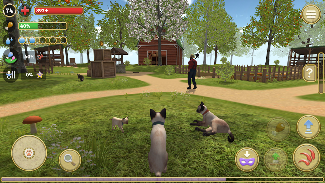 Cat Simulator : Kitties Family 