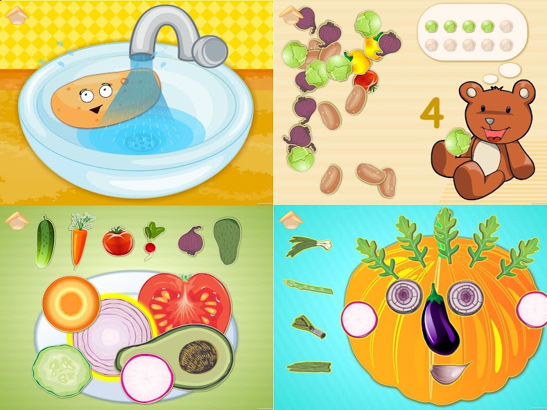 Funny Veggies! Kids games