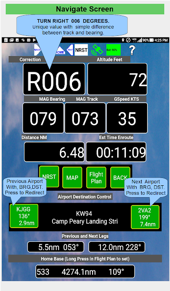 Air VFR GPS- International Stand Alone Navigation.