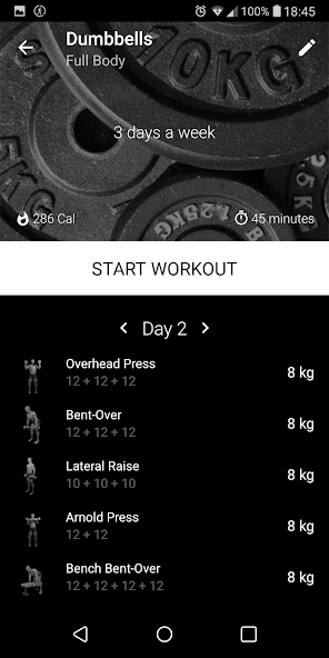 Dumbbell Home Workout