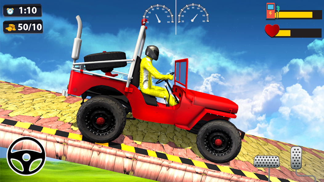 Hill Car Racing Climb Games 