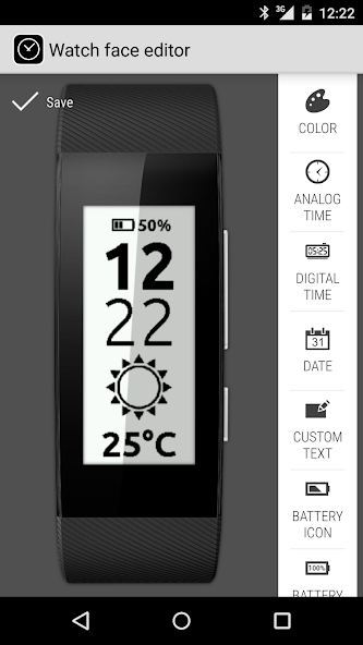 Clocki for SmartBand Talk