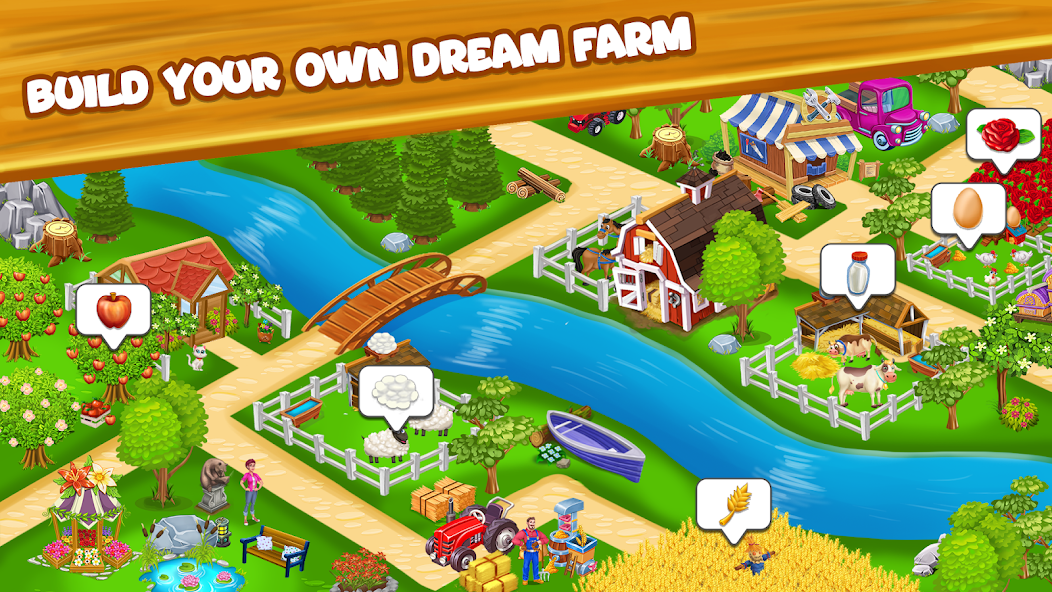 Farm Day Farming Offline Games 