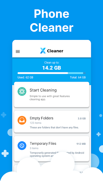 X Cleaner - Sweeper & Cleanup