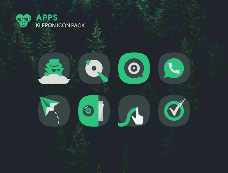 Klepon: Dark Icon Pack