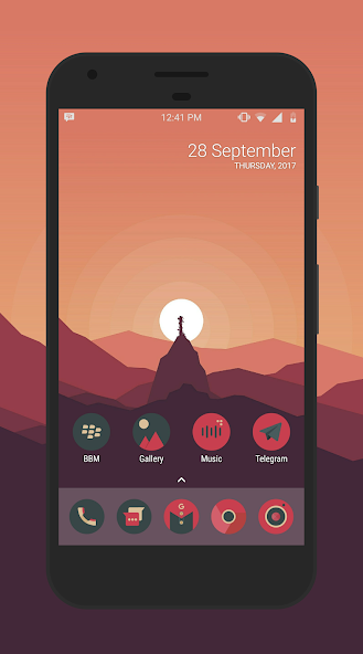 Sagon Circle: Dark Icon Pack