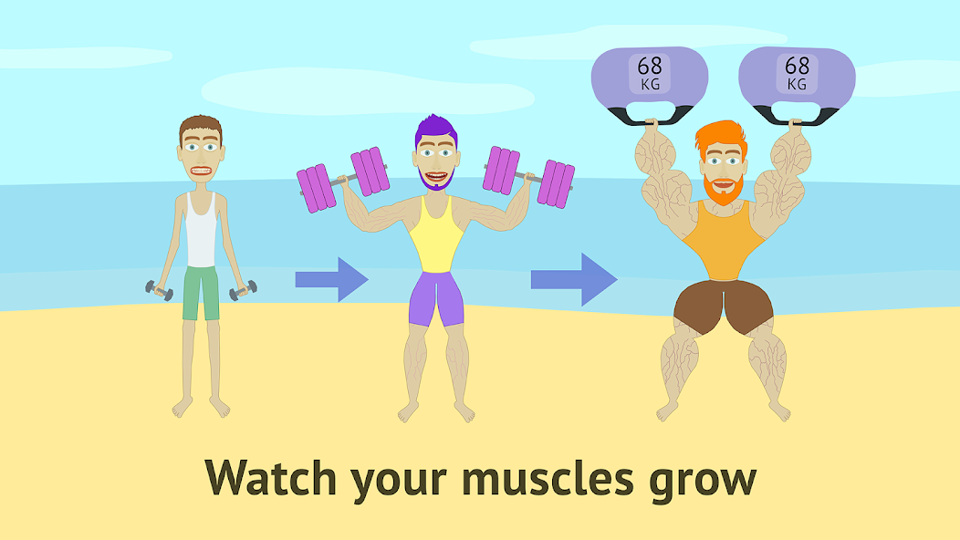 Muscle Clicker: Gym Game 