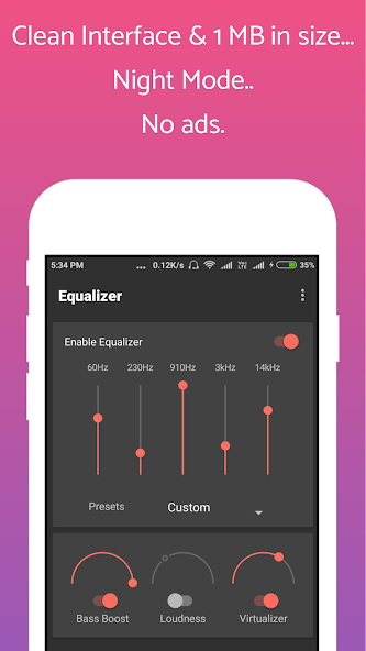 Clean Equalizer & Bass Booster Pro