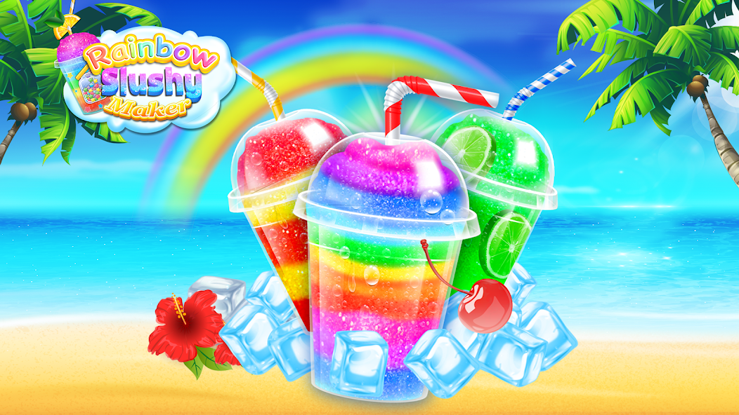 Rainbow Frozen Slushy Truck 