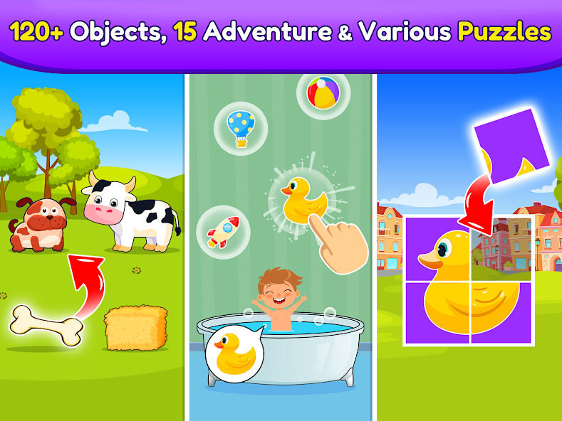 Baby Games: 2+ kids, toddlers 