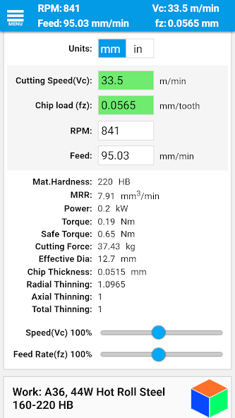 FSWizard Pro Machinist Calc